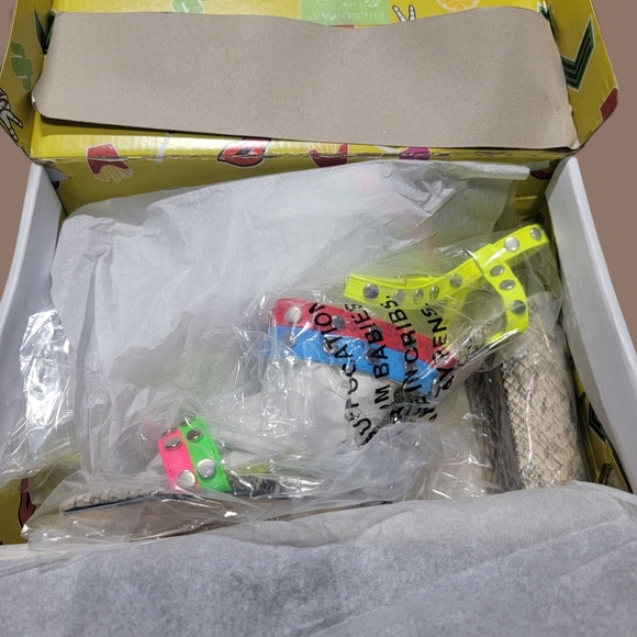 Multi Color Block Heels - Picture 5 of 5